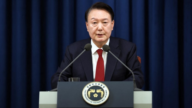 韩国警方和检方成立调查组 处理尹锡悦宣布戒严