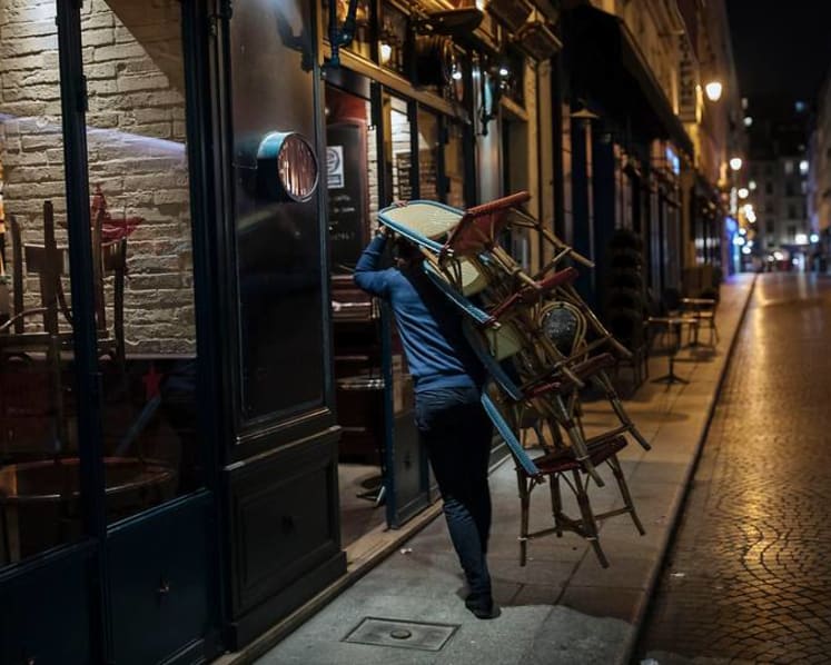 French COVID-19 curfew produces eerie quiet on streets of Paris