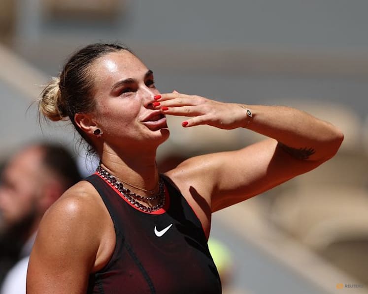 Quick and effective: Sabalenka races into French Open second round