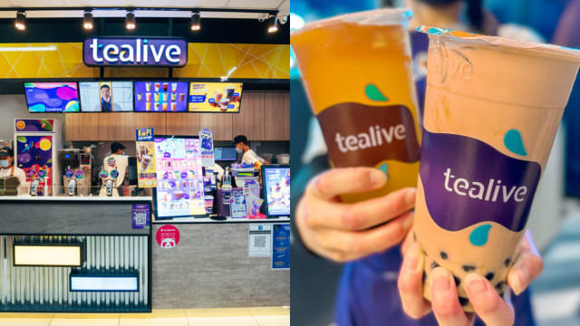 全球分店逾千家、马国处处可见，手摇品牌Tealive进军狮城！首店开在机场