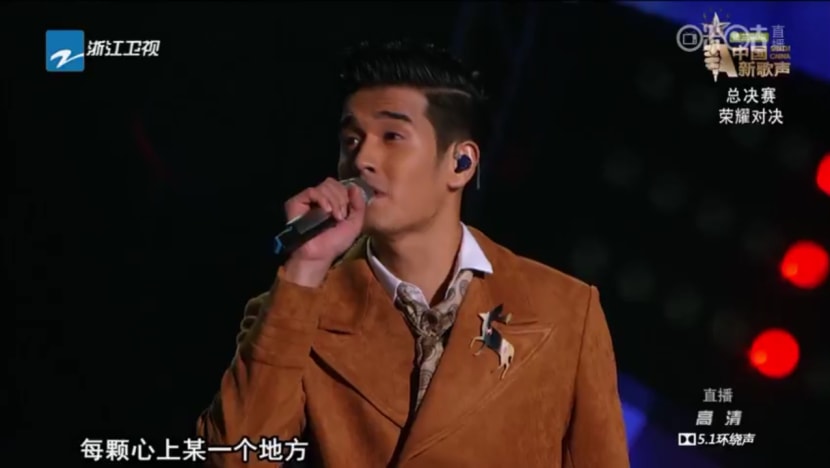 Nathan Hartono runner up of Sing! China