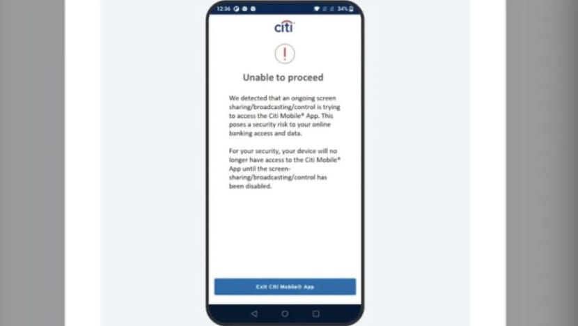 Langkah antipenipuan baharu Citibank sekat akses pengguna kepada aplikasi jika tetapan kebenaran berisiko dikesan