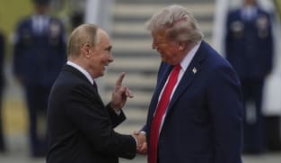 World equities flat, crude oil prices fall as Trump, Putin hold high-stakes talks