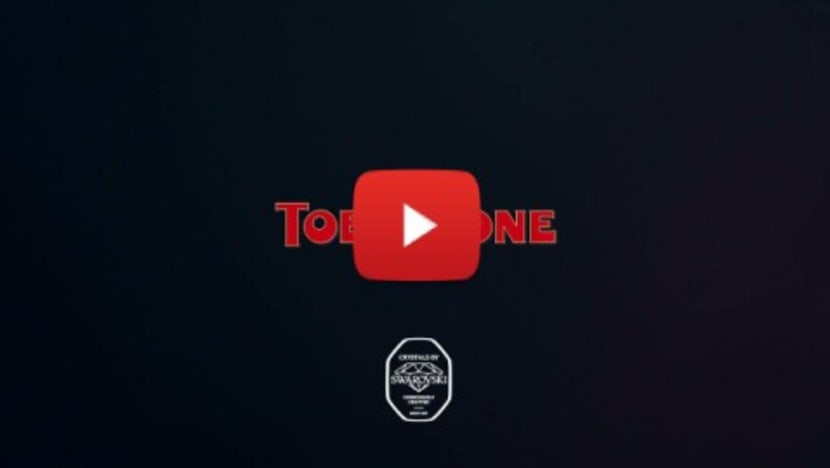 Toblerone Presents " The Ultimate Gift ": The Toblerone Crystal Bar crafted by Swarovski
