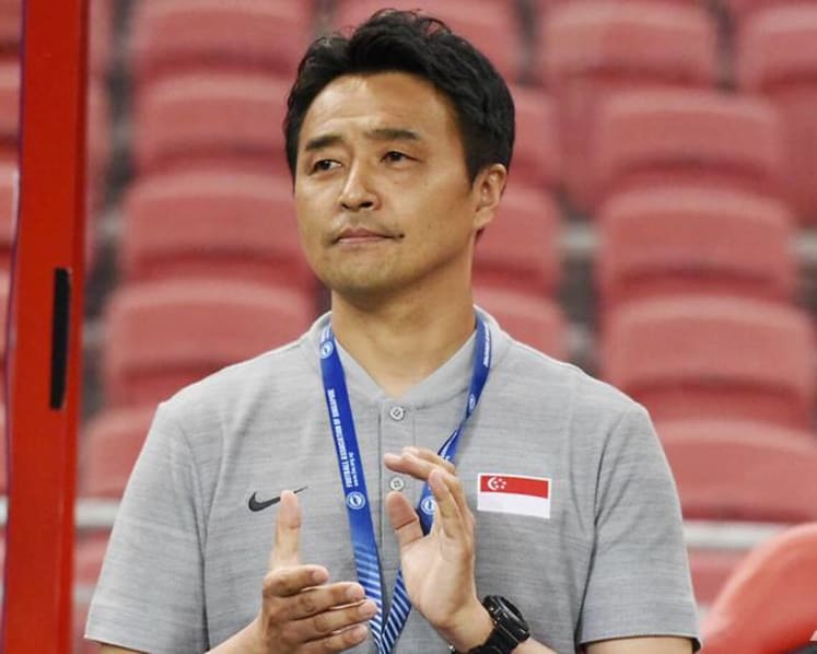 Former Singapore football coach Tatsuma Yoshida now head coach of Japanese club Ventforet Kofu
