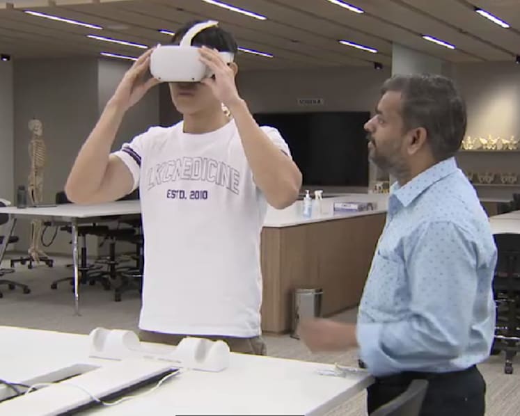 ‘Like the way we work in real life’: Medical schools use AI, mixed reality to train future doctors and nurses