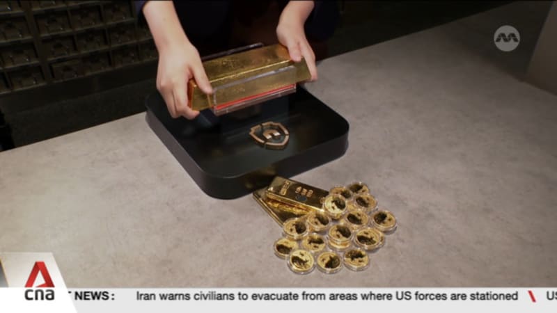 Singapore unveils plan to become gold trading hub, build stronger ecosystem