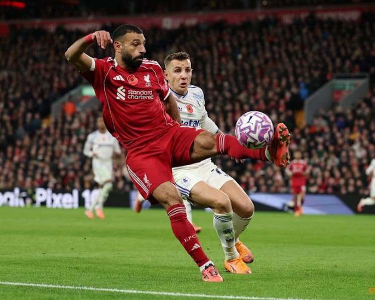 Salah scores 250th goal as Liverpool beat Aston Villa 2-0 to end woeful run