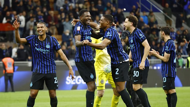 意大利杯：国际米兰3比2险胜科莫 打进决赛