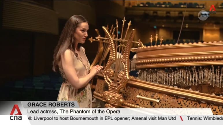 A backstage tour of Phantom Of The Opera at Singapore's Sands Theatre