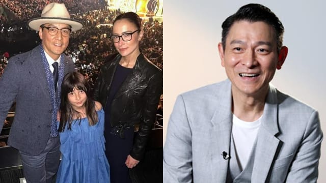吴彦祖11岁混血女儿　竟撞脸刘德华