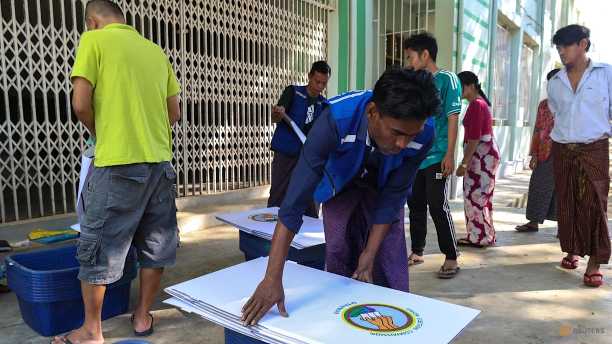 Myanmar junta stages election after five years of civil war