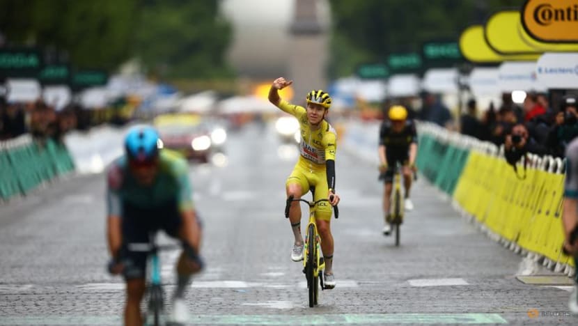 Peerless Pogacar claims fourth Tour title, Van Aert wins brutal final stage