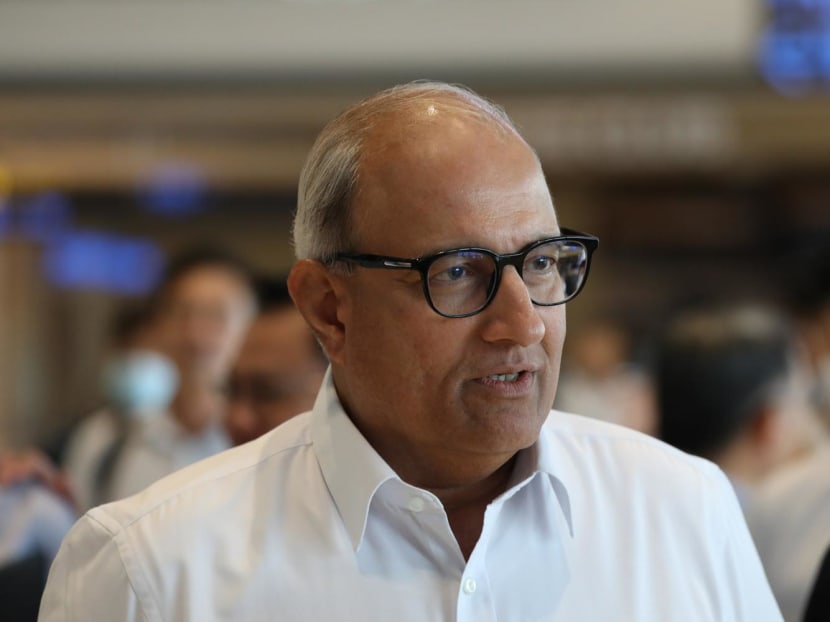 Transport Minister S Iswaran visiting Changi Airport Terminal 4 on Aug 30, 2022. Transport Minister S Iswaran visiting Changi Airport Terminal 4 on Aug 30, 2022.