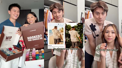 “A Mix of Anger And Amusement”: Edwin Goh On How He And Fiancée Rachel Wan Felt After Their Crochet Patterns Were Stolen And Listed With AI-Edited Images