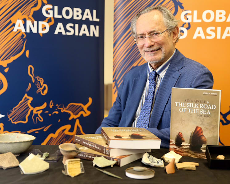 Archaeologist bags inaugural Singapore History Prize