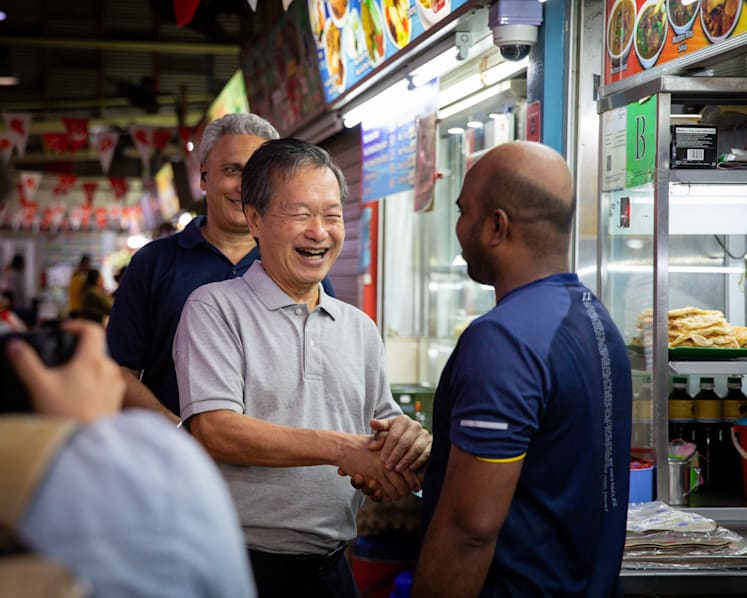 With 3 days of campaigning left, Tan Kin Lian cancels walkabouts; asks volunteers to distribute flyers instead