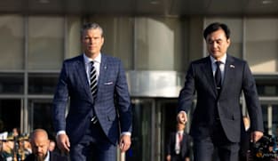 South Korea says North fired artillery rockets during Hegseth visit