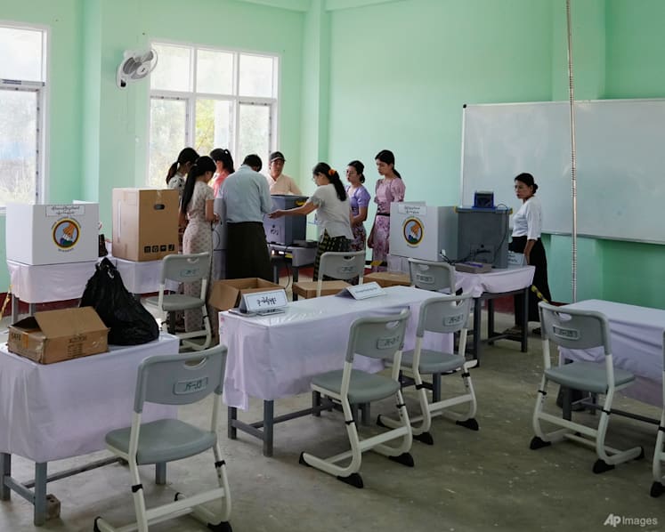 Final phase of Myanmar's election underway, military-backed party set to win