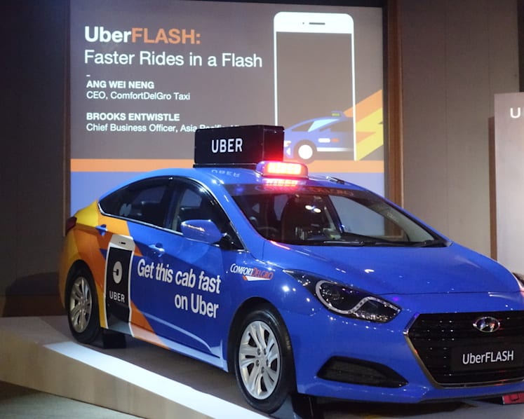 Taking aim at Grab, new ComfortDelGro-Uber service offers up to 10% cheaper fares