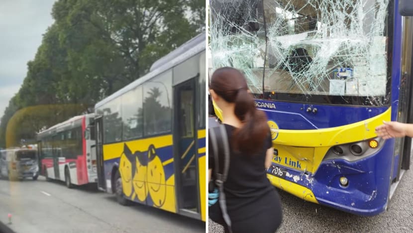 22 people taken to hospitals after multi-vehicle accident on AYE