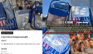 Fans BTS geram tas hadiah konser Busan dijual online