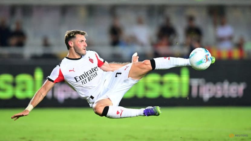 Milan get off the mark with 2-0 win over Lecce