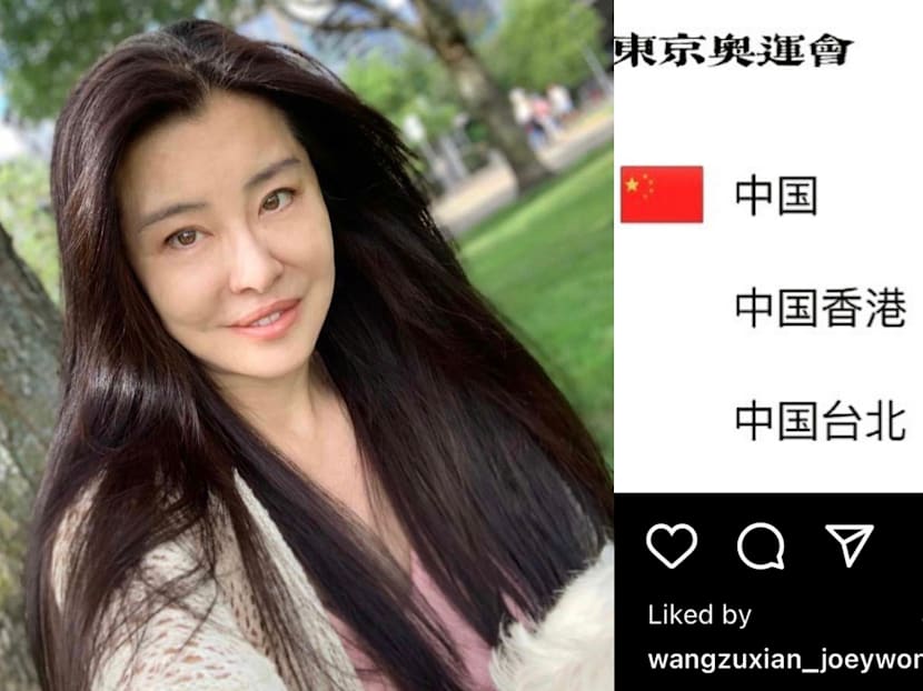 Joey Wong Upsets Taiwanese Netizens After Posting Olympic Medal Count Of China, Taiwan & Hongkong
