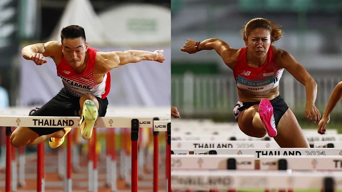 Singapore’s hurdlers stay positive after national records at SEA Games annulled due to technical issues