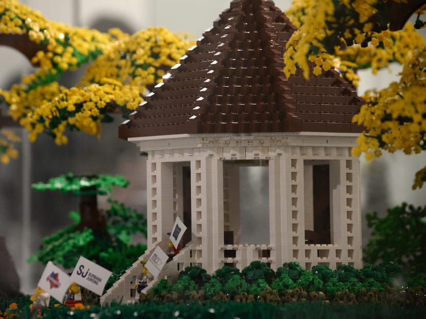 Singapore’s Unesco World Heritage Site replicated using 12,000 Lego pieces