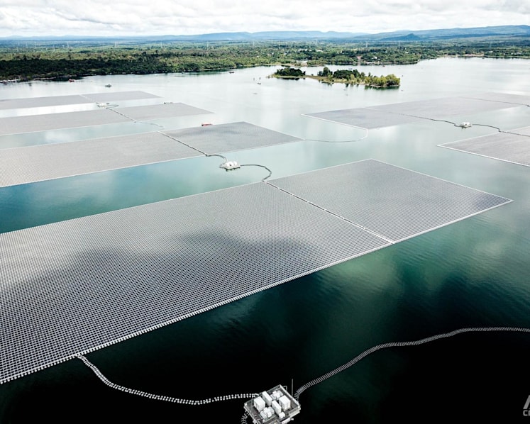 Thailand starts operating massive floating solar panel project as pressure mounts on climate action