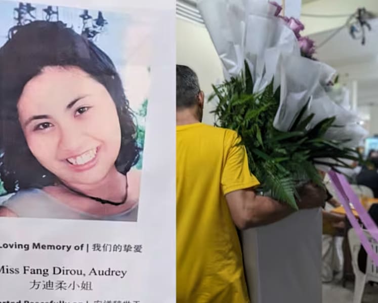 Singaporean woman killed in Spain had bought insurance from suspect; dozens pay respects at funeral wake