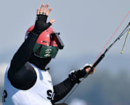 Singapore kitefoiler Max Maeder wins third consecutive European Championships open title
