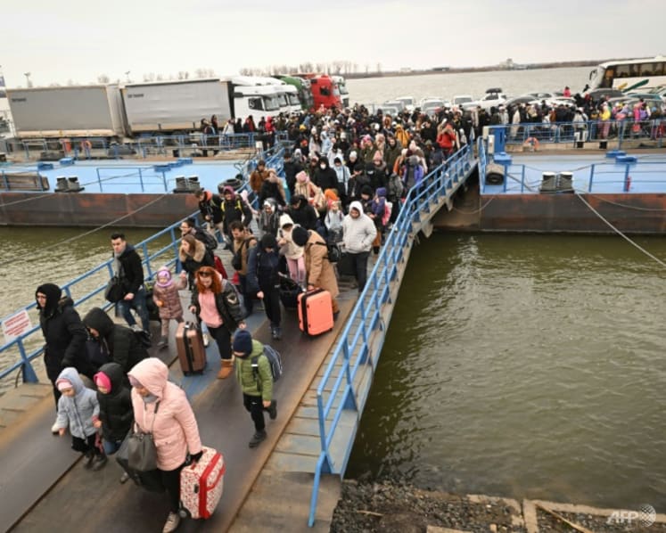 Commentary: Ukraine's refugees are part of Putin's plan to destabilise Europe