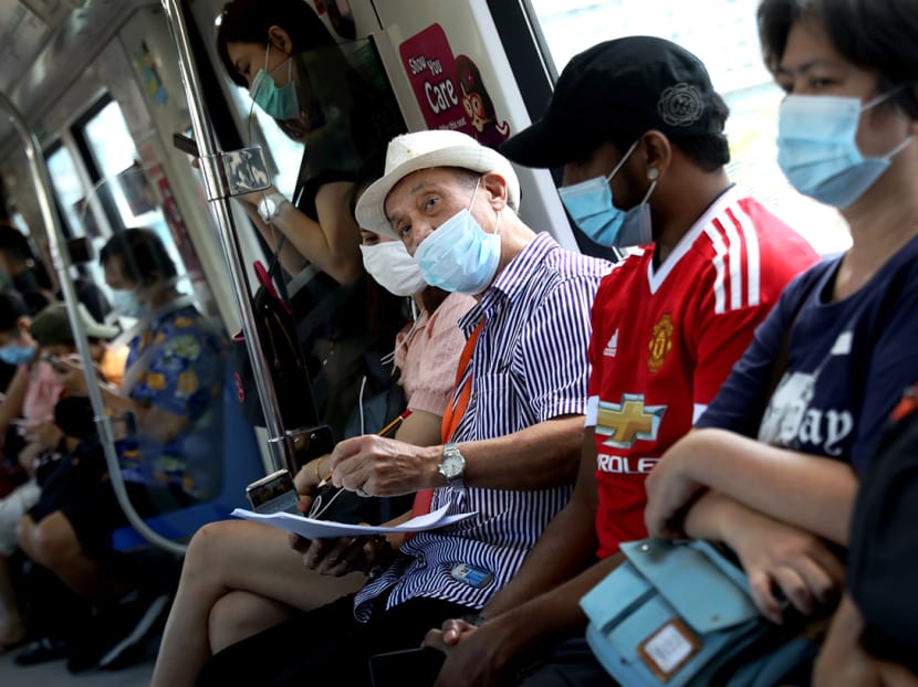 Mr Peter Kiew, 72, boards an MRT train everyday to sketch the commuters around him, one by one, and hands the sketches out to each subject for free.