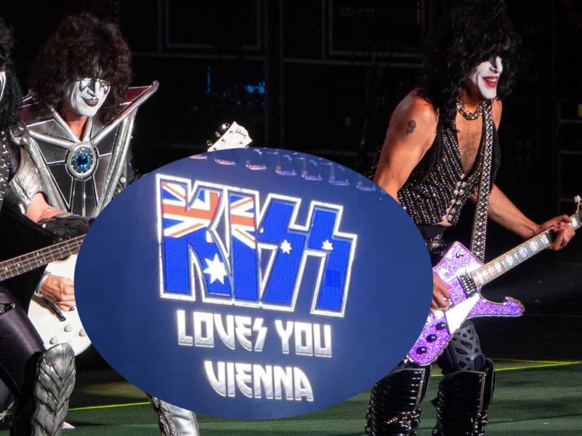 Rockers Kiss Don&rsquo;t Know Their Geography, Thank Fans In Austria With Australian Flag In Video Message