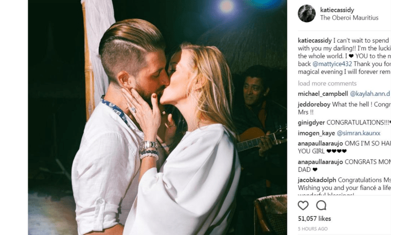 Katie Cassidy is engaged