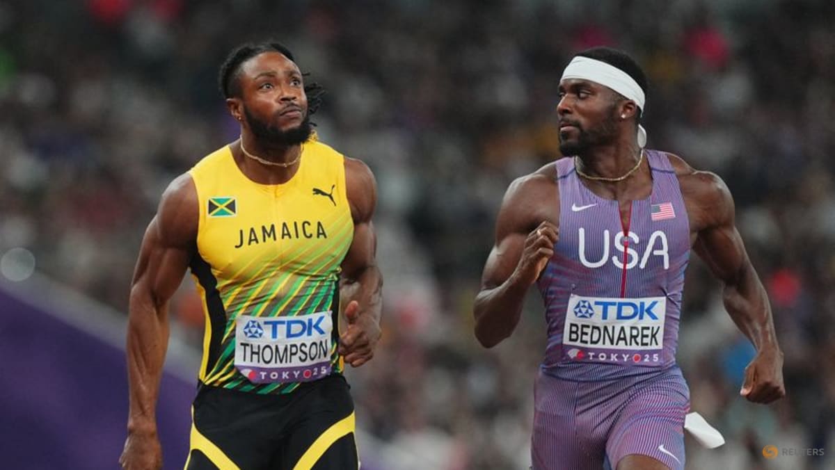 Thompson and Bednarek dead heat their way into 100m final