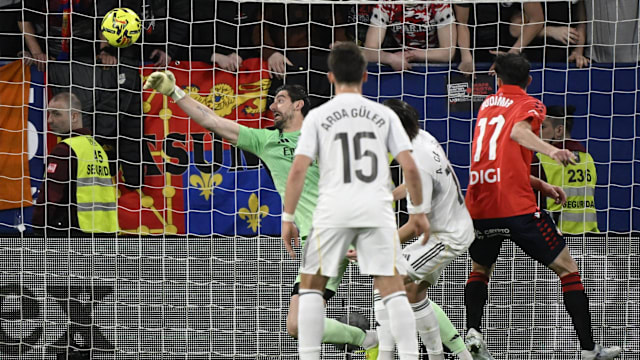 西甲：榜首皇马爆冷以1比2败给奥萨苏纳