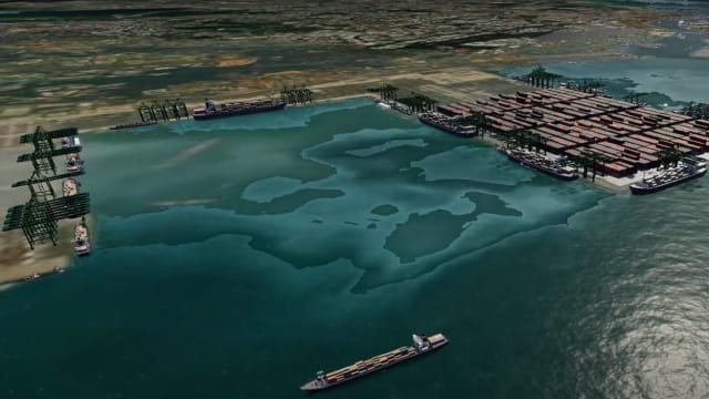 我国推出首个海事数码孪生港口 助提高航行安全