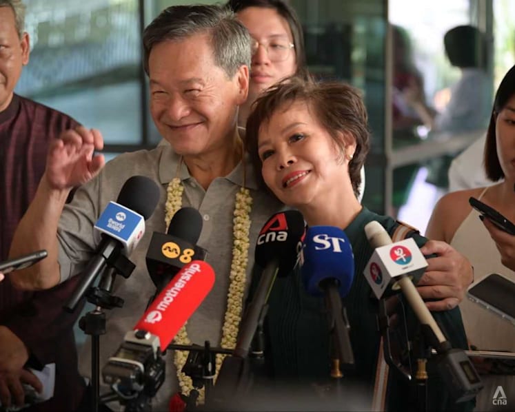 Voters would 'prefer a chance to have' Singapore-born President and spouse, claims Tan Kin Lian