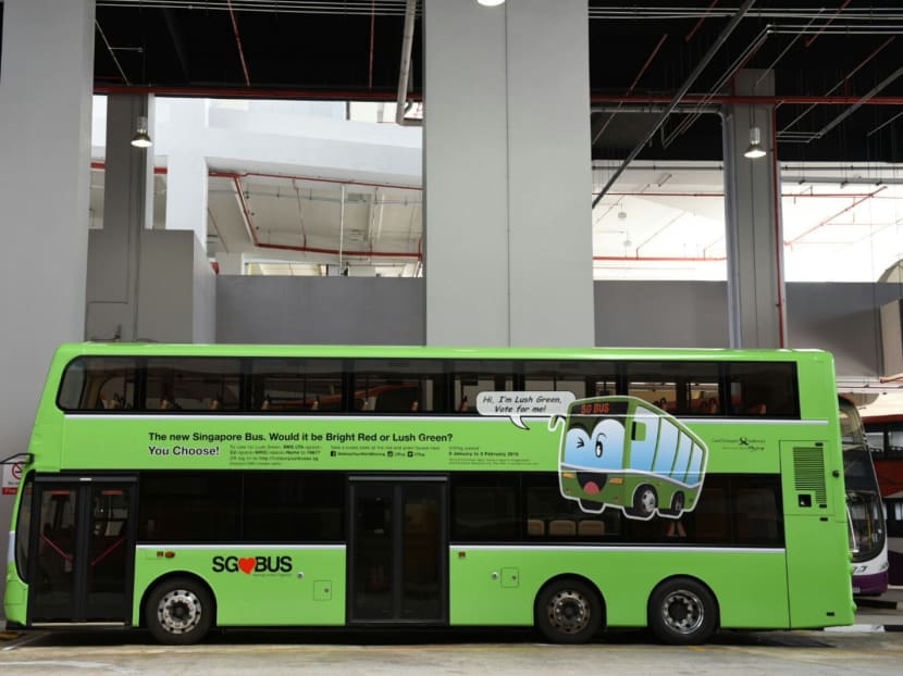 Red or green: Public can now vote on bus livery colour Red or green: Public can now vote on bus livery colour