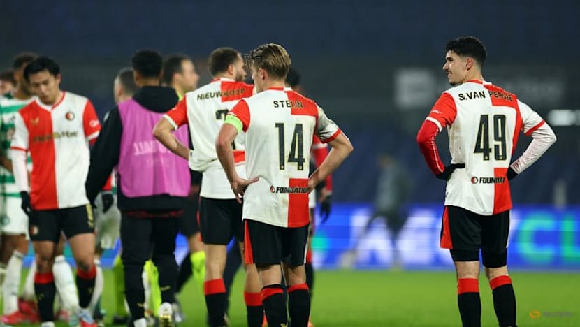 Van Persie defends decision to give senior debut to son Shaqueel in Europa League loss