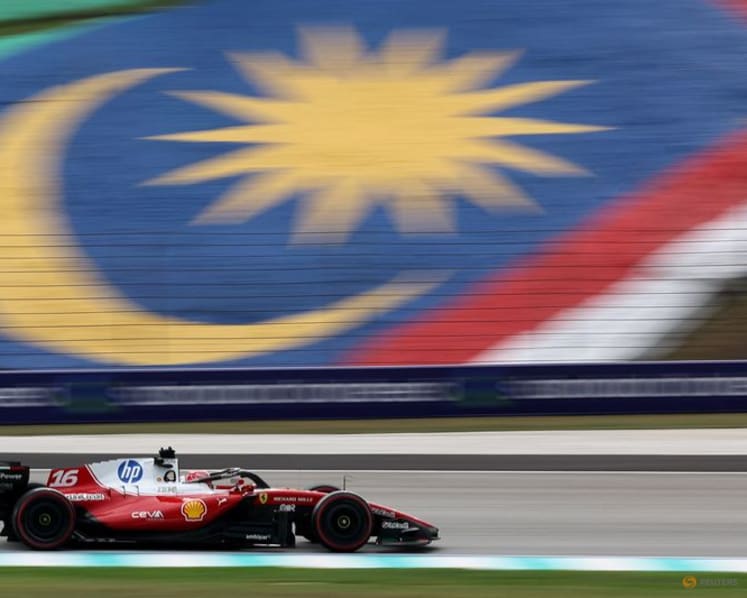Leclerc fastest in second practice in Sepang after Verstappen sets early pace