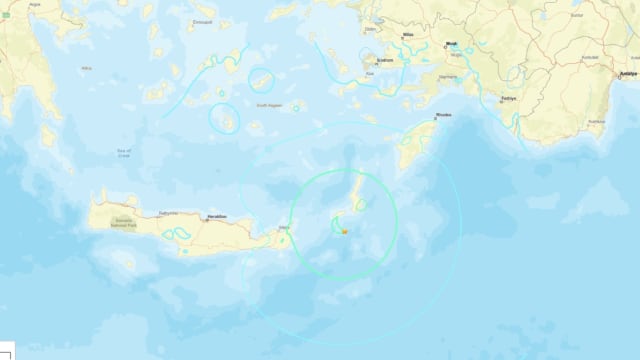 希腊卡索斯岛海域发生6.1级地震