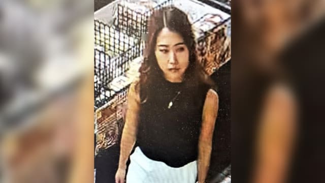 新达城发生商店偷窃案 警方寻找女子助查