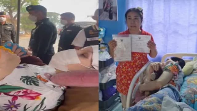 逼母亲带卧床瘫儿做征兵体验 泰军方遭全国炮轰后道歉