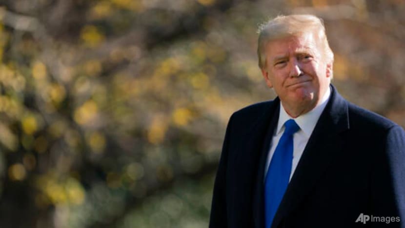 Trump teases 2024 run at White House Christmas party