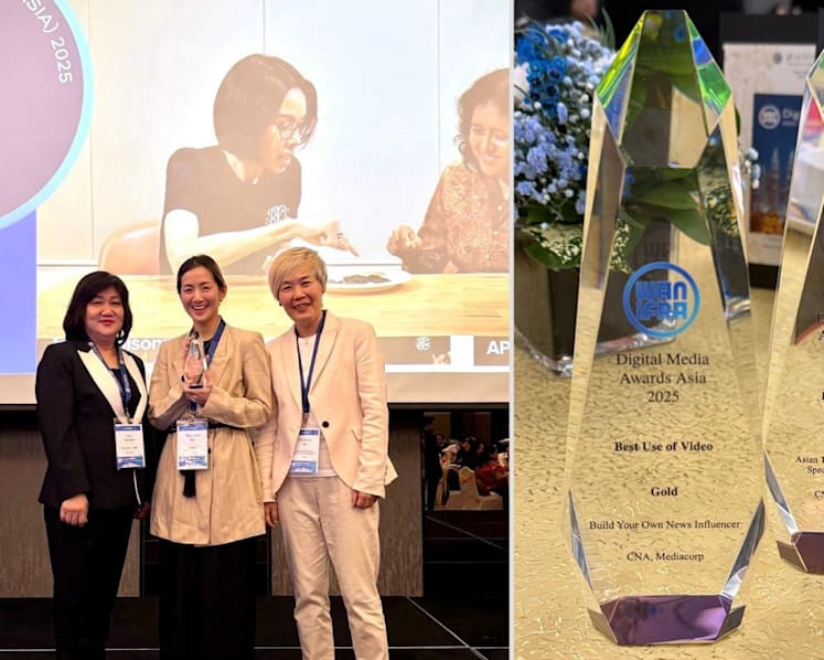 CNA wins gold for Best Use of Video and silver for Best Podcast at Digital Media Awards Asia 2025