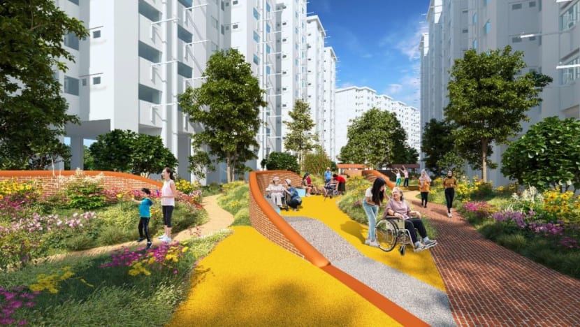 Upgrading for 26 HDB precincts with higher proportion of seniors to support active ageing Upgrading for 26 HDB precincts with higher proportion of seniors to support active ageing
